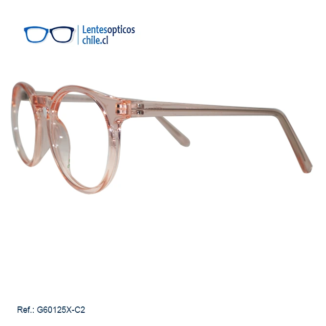 G60125X-C2 - Anteojos Ópticos TR90, Estilo Redondo - Gattizoni