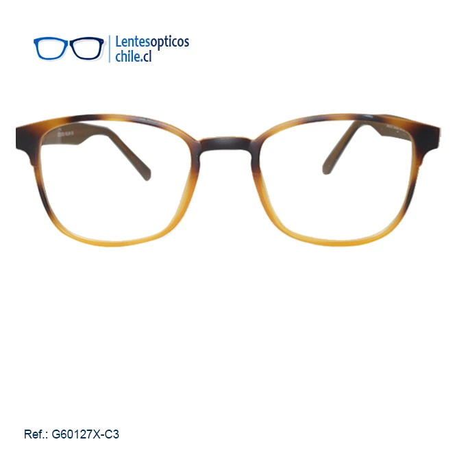 G60127X-C3 - Anteojos Ópticos TR90, Estilo rectangular - Gattizoni