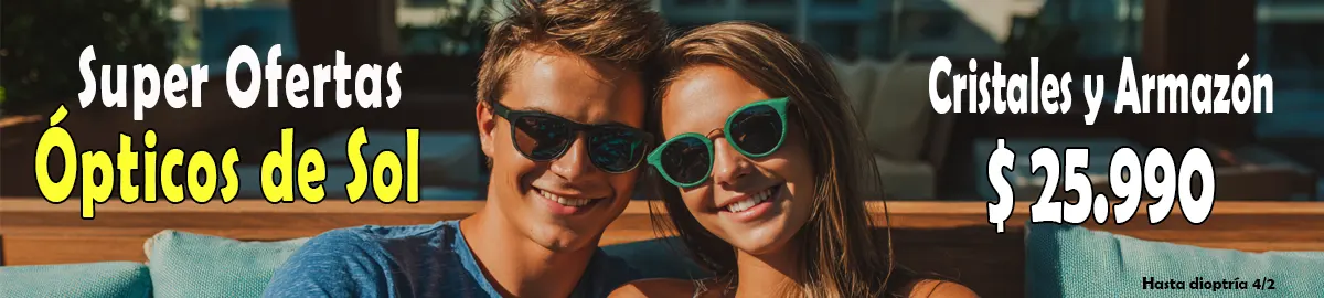 Super Oferta Lentes Ópticos de Sol, $ 25.990